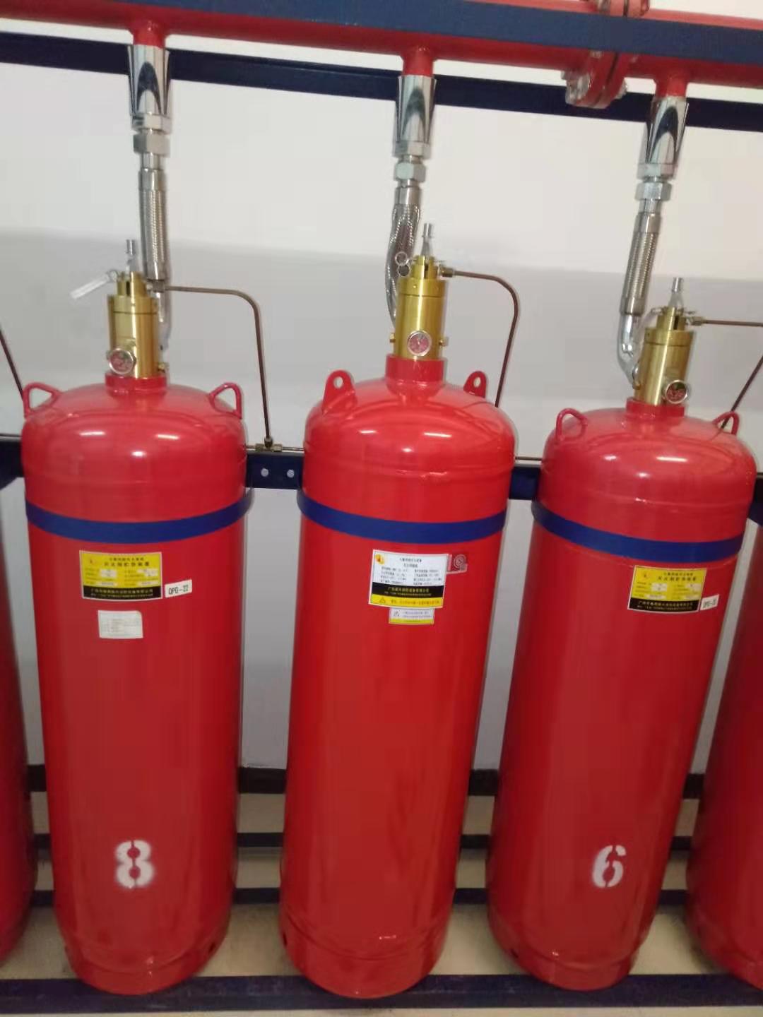 七氟丙烷气体灭火系统:中山君兰220千伏变电站